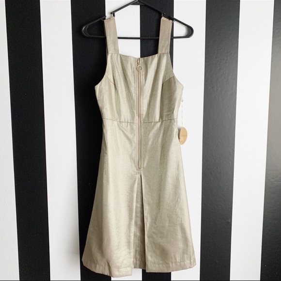 Sage zip up dress sz small - Picture 6 of 6